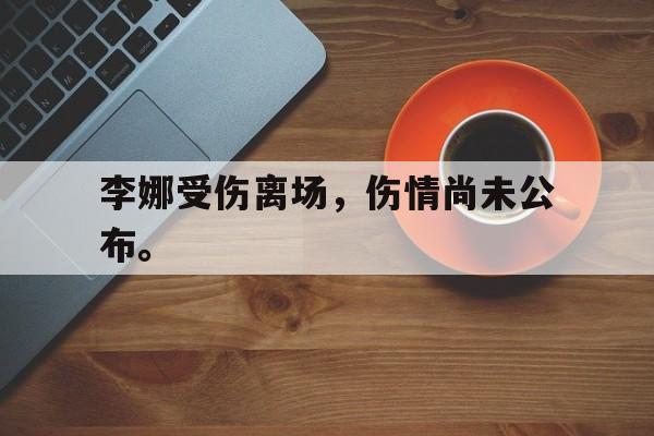 米兰体育-李娜受伤离场，伤情尚未公布。